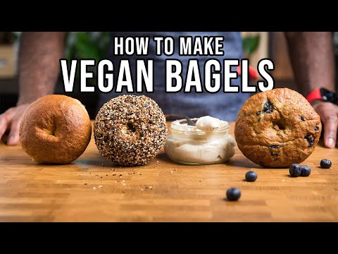 Video: Äter veganer bagels?