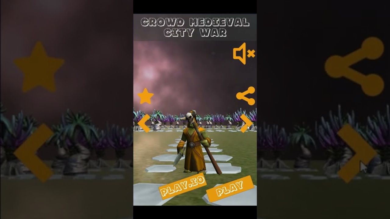 Crowd Medieval City War MOD APK cover