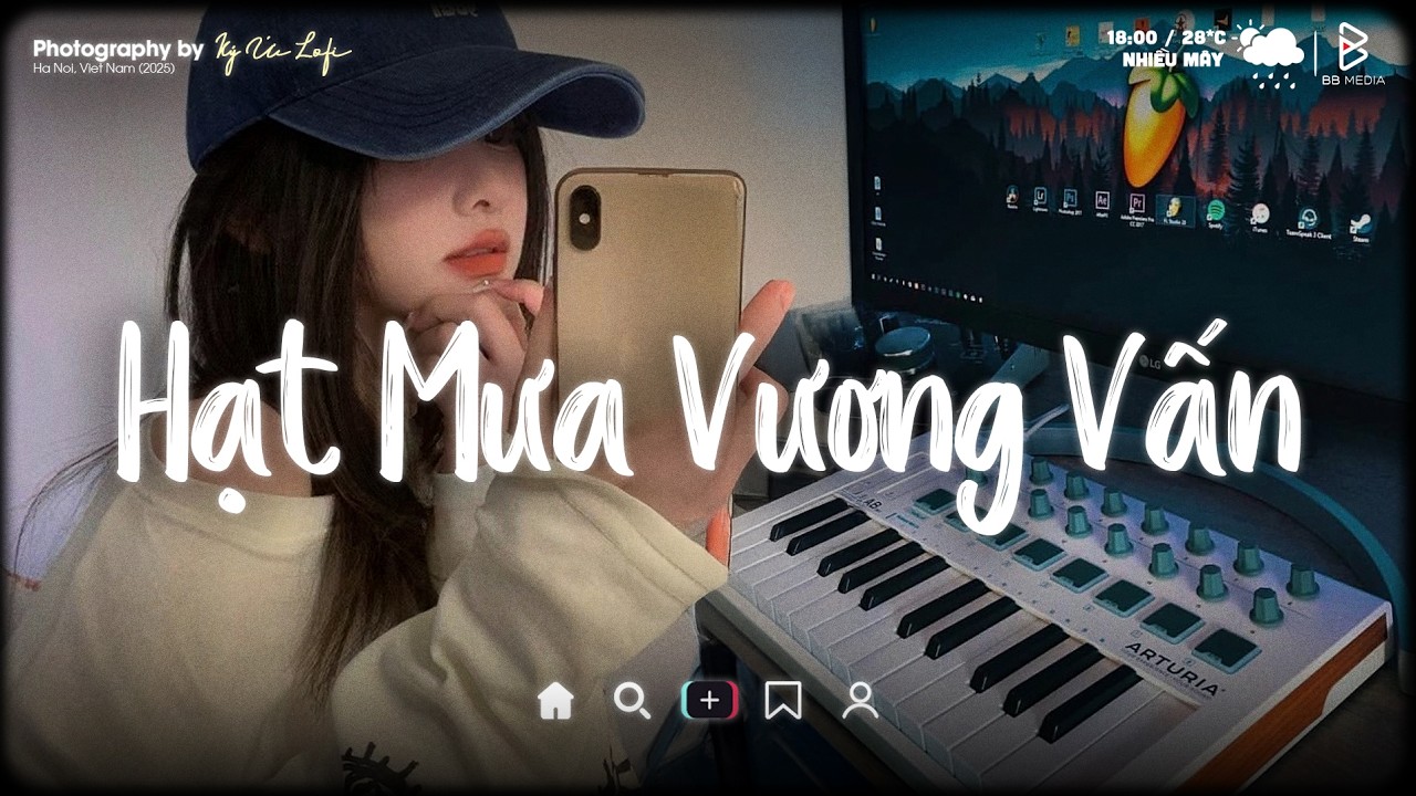 Hạt Mưa Vương Vấn Lofi - Ca Sĩ Giấu Mặt Cover | Hoà Cùng Yêu Dấu Nỗi Buồn Anh Đang Chôn Sâu Lofi