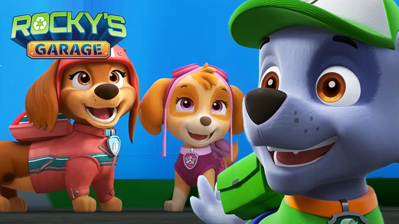 Τα κορίτσια χρειάζονται βοήθεια! Ο Ρόκι έρχεται στη διάσωση! 🚗🔧 | Paw Patrol