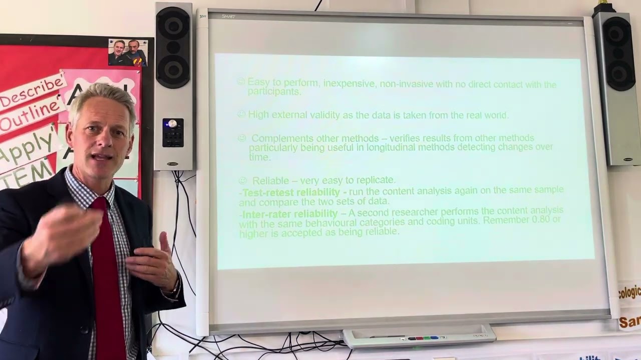 PSYCHOLOGY RESEARCH METHODS 22:CONTENT AND THEMATIC ANALYSIS