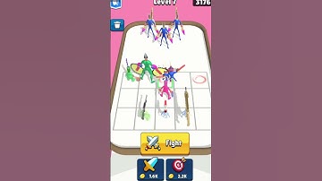 Chainsaw Merge Run Lv.7 #shorts