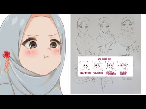 Video: Cara Melukis Tudung Menunggang Merah