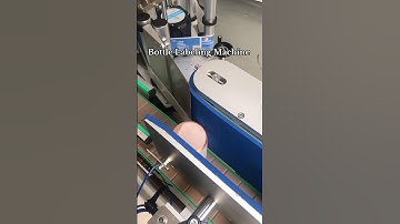 Round bottle labeling machine #labelingmachine #bottlelabelingmachine #automaticlabelingmachine