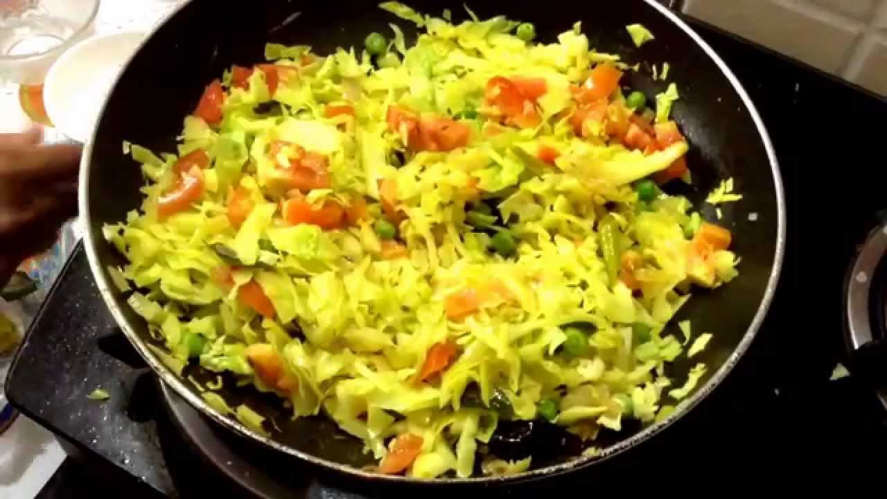 how many calories in cabbage curry