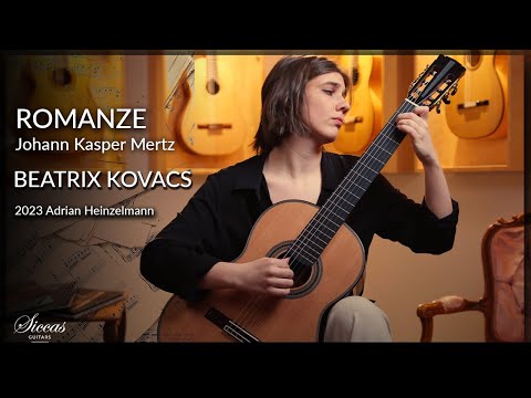 Beatrix Kovacs plays Romanze by J. K.Mertz on a 2023 Adrian Heinzelmann Classical Guitar