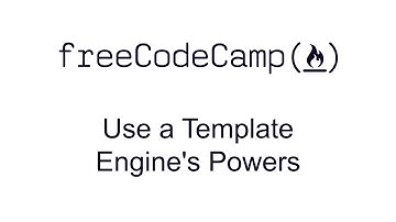 Use a Template Engine