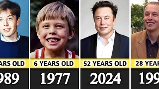 Elon Musk - Transformation From 1 to 52 Years Old