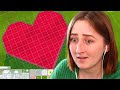 Can I build a house shaped like a heart in The Sims 4?