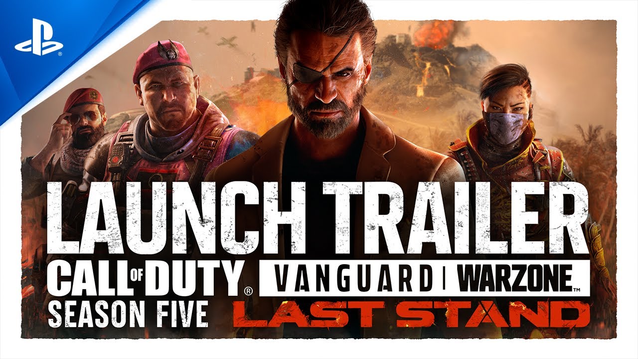 Call of Duty: Vanguard & Warzone - Season Five Last Stand Launch Trailer | PS5 & PS4 Games