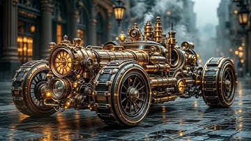 Unbelievable Steampunk Vehicles – The Ultimate Retro-Futuristic Experience!