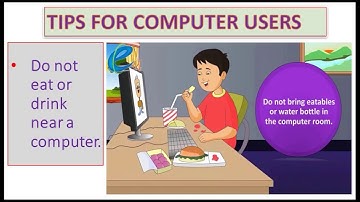 STD 1 COMPUTER CH 8 COMPUTER MANNERS PART 1