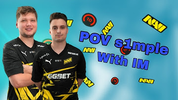 S1MPLE plays FACEIT ON VERTIGO with IM(37/22 POV)