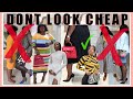 FASHION MISTAKES MAKING YOUR OUTFIT LOOK CHEAP!*EVEN IF THEY’RE $$$ 🛑 STOP WEARING THIS + TIPS 2 FIX