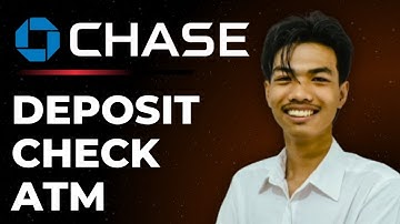 How to Deposit Check at Chase ATM