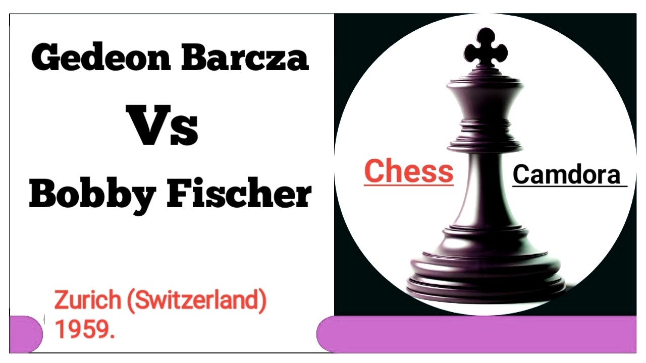 Gedeon Barcza vs Bobby Fischer. Zurich (Switzerland) 1959.