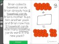 Baseball Card Math Problems