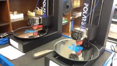 Our Polar 3D printers in action!
