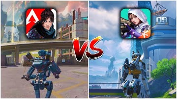 APEX LEGENDS MOBILE VS HIGH ENERGY HEROES!!! Legends Comparison