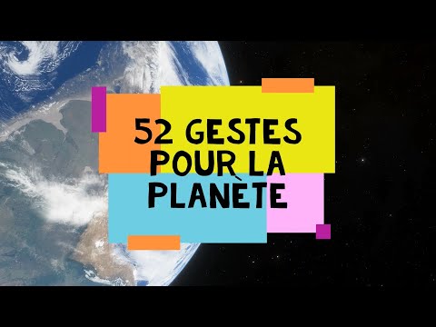 52 gestes pour la Planète - Geste n°30