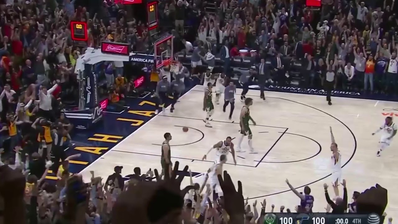 Utah Jazz Forward Bojan Bogdanovic Buries Buzzer-Beater To Beat