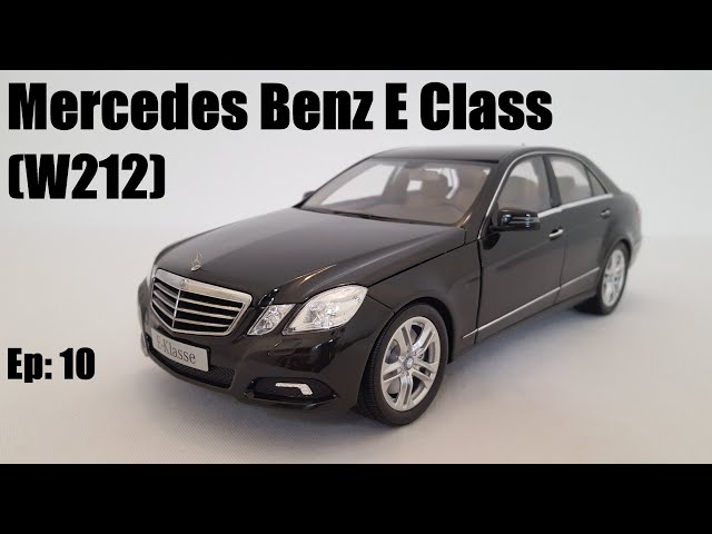 Unboxing of Mercedes Benz E Class W212 | 1:18 Diecast Model by