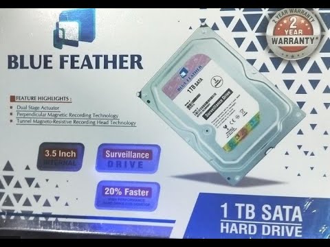 HDD Surveillance 1TB SATA 3 5Inch for CCTV unboxing Hard Disk I DVR , NVR I Desktop I Data Storage