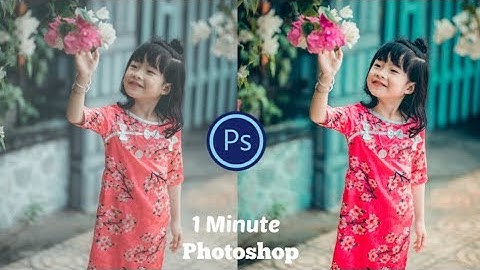 1 Minute Photoshop - Color POP FREE Camera Raw Preset