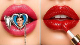 From Shy Nerd to School Star! 💄✨ Glow-Up to Impress Her Crush