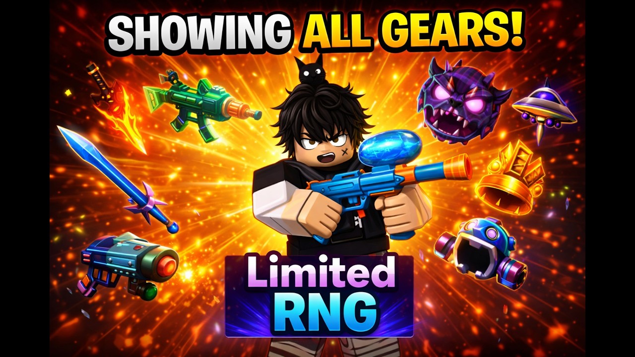 Low Body Rng Showing How To Get All The Gear's In Limited RNG🎲! (NEW GAME!!) - YouTube