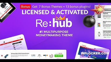 How to Make an Affiliate Price Comparison Website with WordPress, ReHub Theme Download 2021