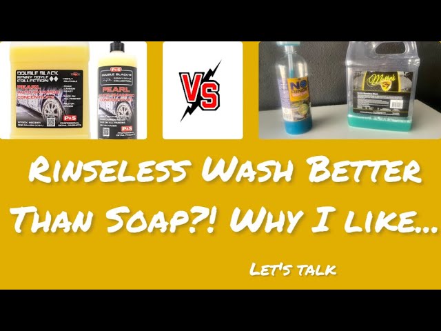 Rinseless Wash Differences in McKee's 37 Line 