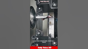 This CNC Lathe Just UNLOCKED Peak Satisfaction! 🤯 #CNCMachining