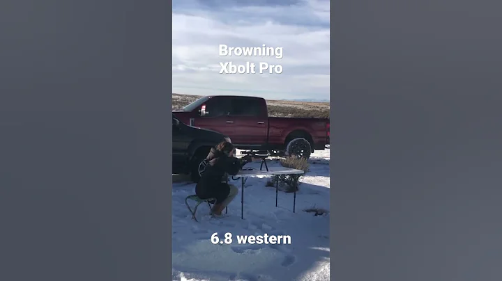 Shelby with the 6.8 Western, minimal recoil! #6poi...