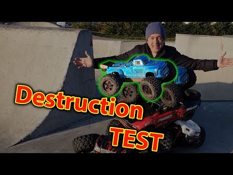 Arrma Notorious Skate Park Durability Test - Epic RC Car Bash