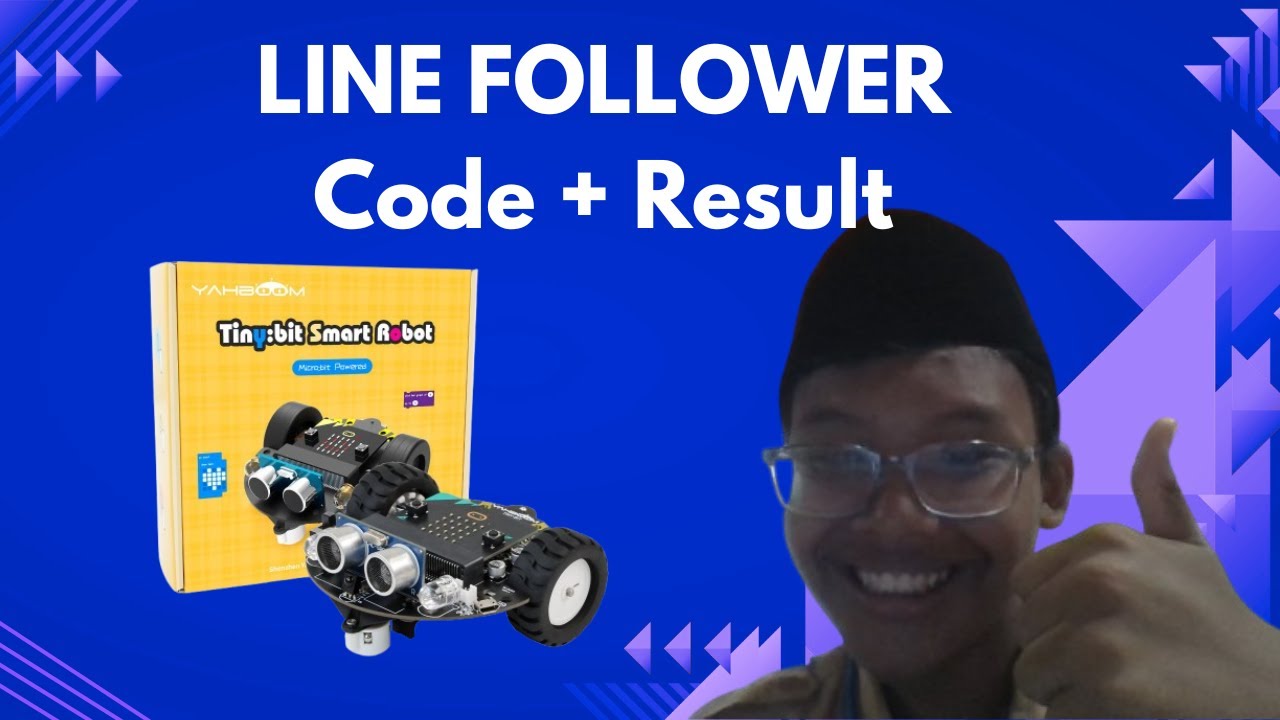 Line follower Tutorial code + Result - YouTube