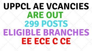 UPPCL Assistant Engineer Trainee vacancies are released 299 posts