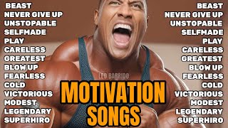 MOTIVATIONAL SONGS 2024💪GYM MUSIC 2024💪WORKOUT MUSIC 2024💪FITNESS MUSIC 2024💪TOP ENGLISH SONGS💪LEO