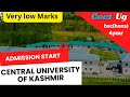 Central University of Kashmir counselling and admission process started #cuet #cuk #kashmir
