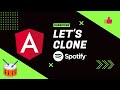Let's Clone Spotify in Angular | Clone Spotify Web App In 3 Hours | Frontend Development Project image