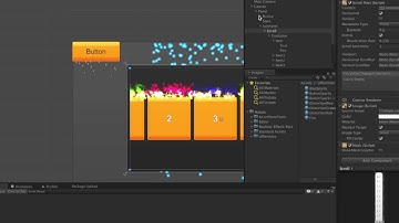 Unity3d UI Particles Demo