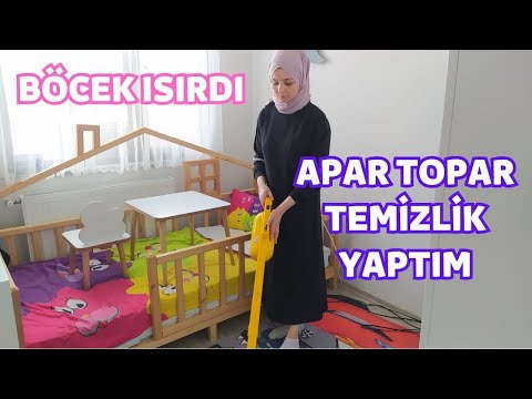 Böcek Isırdı 🥴 Apar Topar Temizlik, Hastaneye Gittik, Akşam Yemeği Hazırlığı #temizlik #vlog