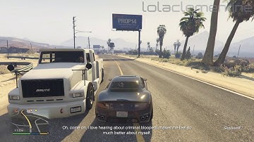 GTA 5 - Random Event #4 - Crash Rescue (Taliana Martinez)