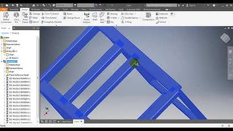 HD Thiết kế khung trên inventor