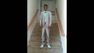 Semaj's 8th grade graduation. "2016"