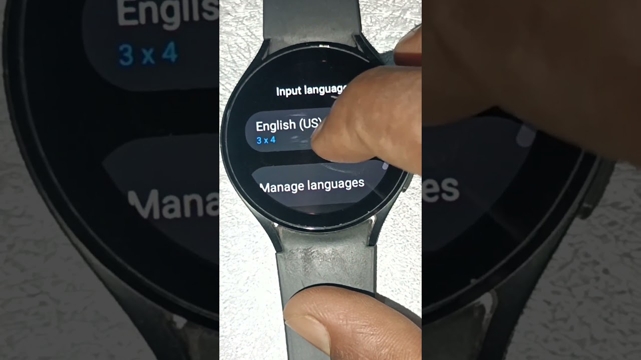 How to change keyboard on galaxy watch 4, In 1 min