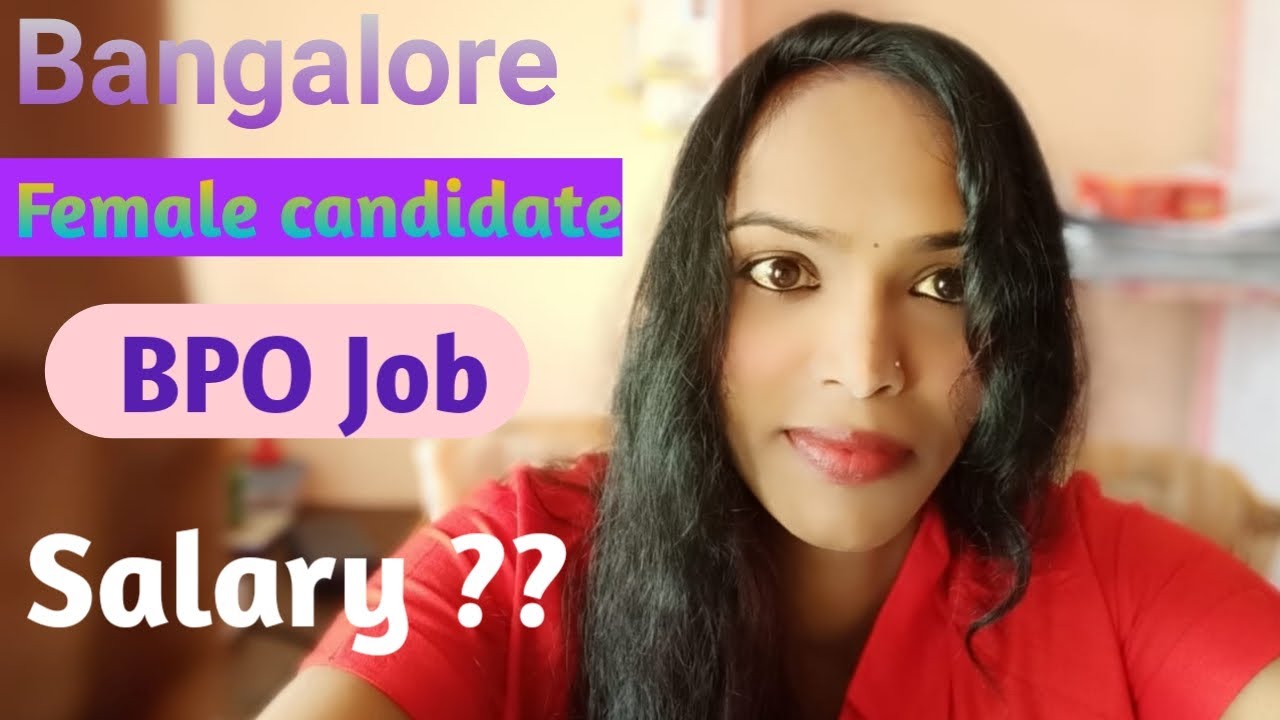 BPO JOB IN BANGALORE 12th pass job female candidate job in