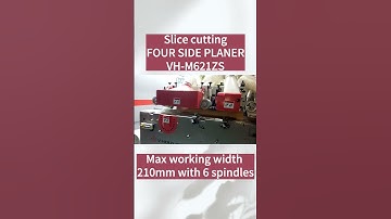 VH M621ZS Slice cutting four side moulder #woodworking #wood #woodfurniture