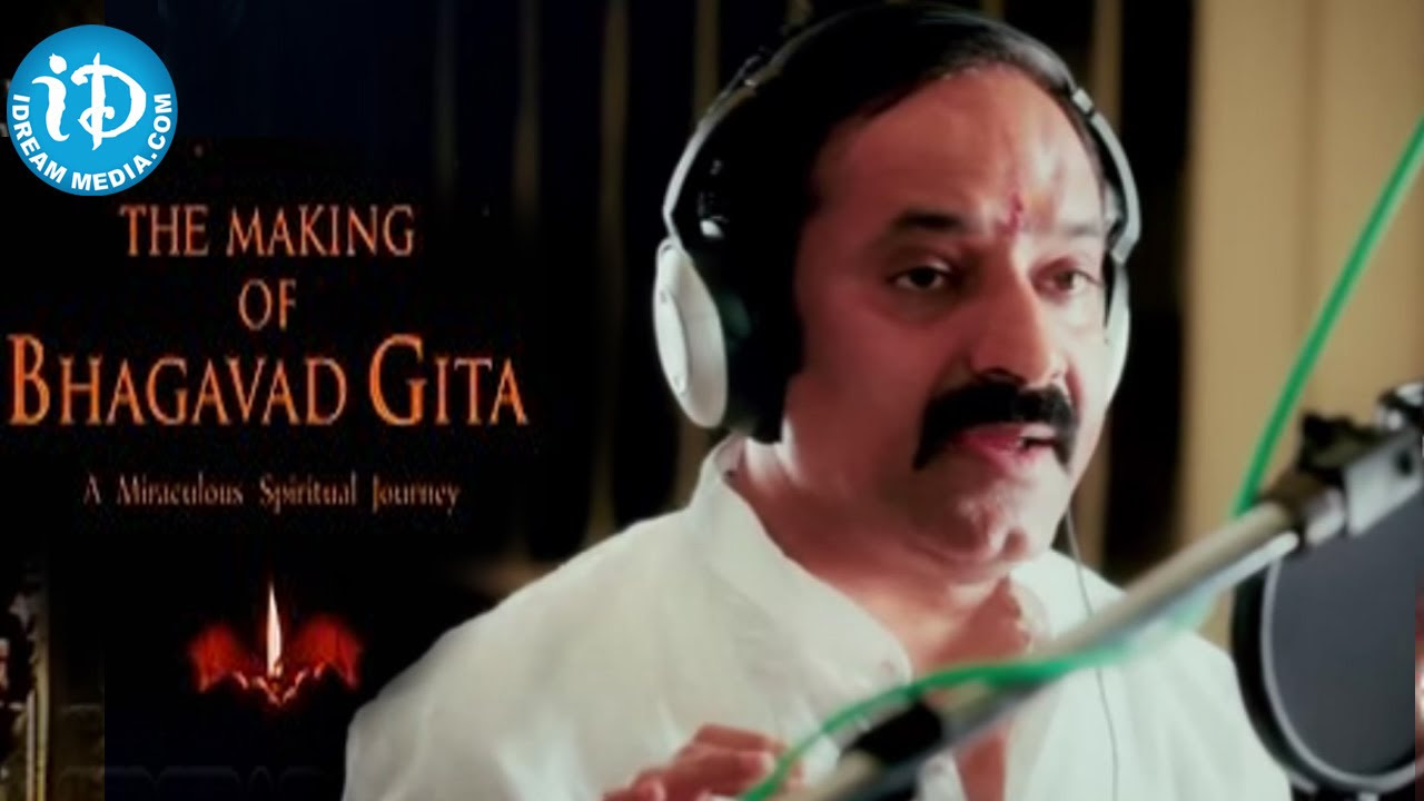 The Making of Bhagavadgita Documentary  Gitacharya Sri LV Gangadhara Sastry