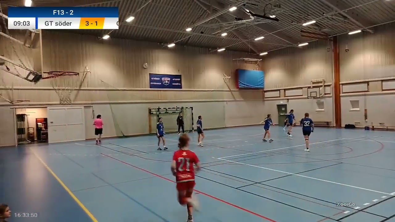 GT söder - Gustavsberg. 1:a halvlek